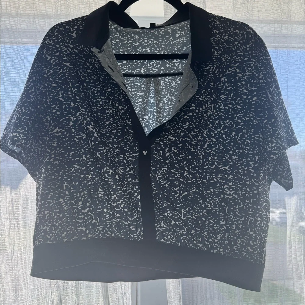 Bad Birdie - Black and White Skort & Crop Polo Set - Golf / Tennis - Picture 3 of 4